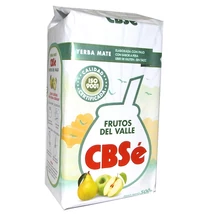 Mate tea CBSé Fruitos del Valle (Alma + Körte), 500g