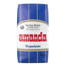 Mate tea Amanda despalada, 500g