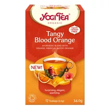 Yogi Tea Pezsdítő vérnarancs bio tea
