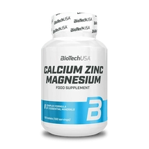 BiotechUSA Ca-Zn-Mg 100 tbl. Calcium Zinc Magnesium