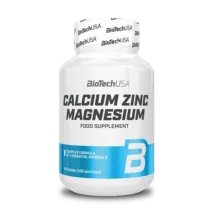 BiotechUSA Ca-Zn-Mg 100 tbl. Calcium Zinc Magnesium