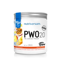 Nutriversum Flow PWO 2.0 210g mangó-maracuja