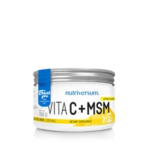 Nutriversum Vita C+MSM 150g citrom