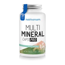 Nutriversum Vita Multimineral Caps Pro unflavoured 60 kapszula