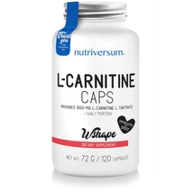 Nutriversum WSHAPE L-carnitine kapszula 120 db