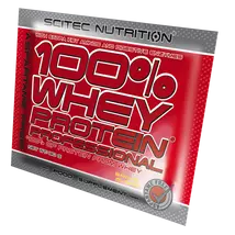 Scitec Sample Whey Protein Professional 30g eper-fehércsoki