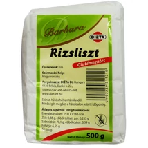 Barbara Gluténmentes Rizsliszt 500 g