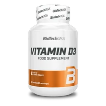 BioTechUSA Vitamin D3  50mcg 2000 IU 60 tabletta