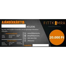 Ajándékkártya 20 000 Ft