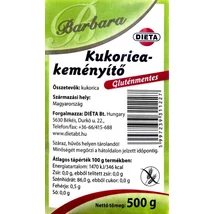 Barbara Gluténmentes Kukorica-keményítő 500g