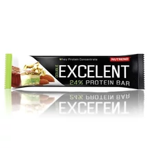 Nutrend Excelent Protein Bar 85 g -mandula-pisztácia pisztácia darabokkal