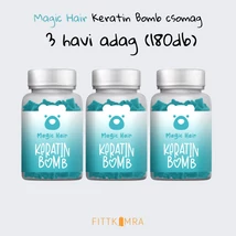 Magic Hair Keratin Bomb 3 havi adag (3*60db)