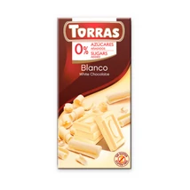 Torras glutén-és cukormentes  fehércsokoládé 75g