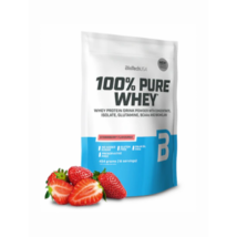 BioTechUSA 100% Pure Whey Tejsavó fehérjepor 454g Eper
