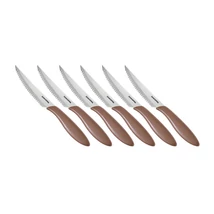 Tescoma 
 PRESTO steak kés 12 cm, 6 db, barna