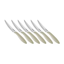 Tescoma 
 PRESTO steak kés 12 cm, 6 db, bézs