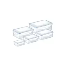 Tescoma 
 FRESHBOX Téglalap alakú ételtároló doboz, 5 db
