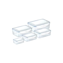 Tescoma 
 FRESHBOX Téglalap alakú ételtároló doboz, 5 db