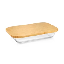 Tescoma 
 ONLINE üveg sütőtál fedéllel 31 x 19 cm  
