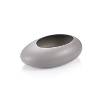 Tescoma 
 FANCY HOME Stones alacsony virágcserép,  szürke