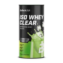 BiotechUSA Iso Whey Zero Clear 400g zöldalma 