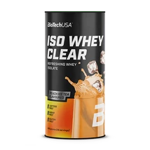 BiotechUSA Iso Whey Zero Clear 400g barackos ice tea