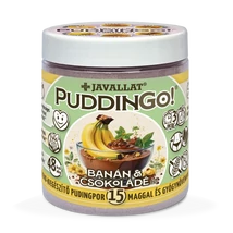 Javallat PuddinGo!® Banán és csokoládé ízű étrend-kiegészítő pudingpor 300g