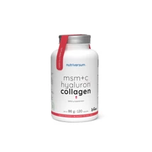 Nutriversum WSHAPE MSM+C Hyaluron Collagen 120 kapszula