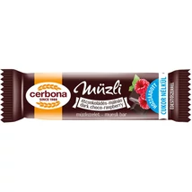 Cerbona Müzliszelet Étcsoki-málna 20g