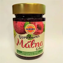 Dia-Wellness Vörösboros Málna lekvár 380g