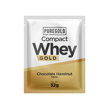 Pure Gold Protein Compact Whey Gold Chocolate Hazelnut 32g