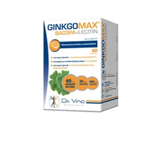 GinkgoMAX + Bacopa + Lecitin lágyzselatin kapszula 60x