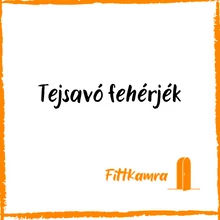 Tejsavó fehérjék
