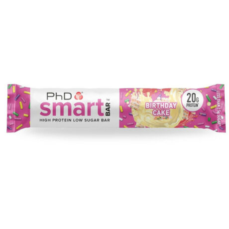 PhD Nutrition SMART Bar 64g szülinapi torta