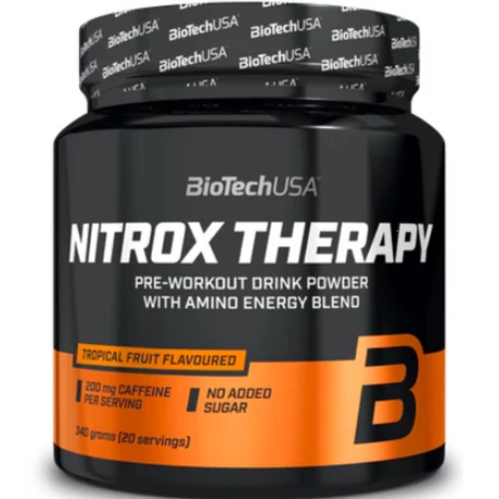 BioTechUSA Nitrox Therapy 340g trópusi gyümölcs