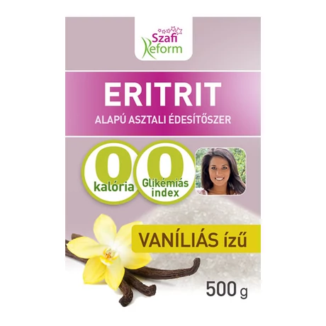 Szafi REFORM Vaníliás Eritrit 500g