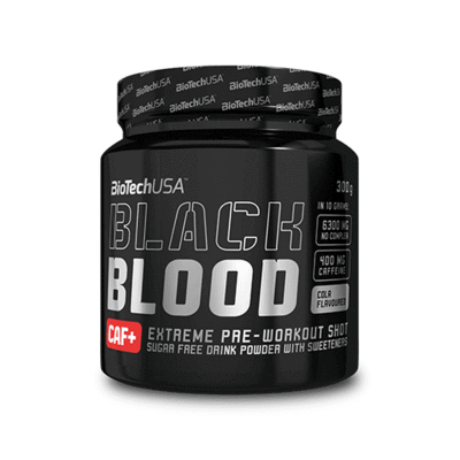 BiotechUSA Black Blood CAF+ 300 g Kékszőlő