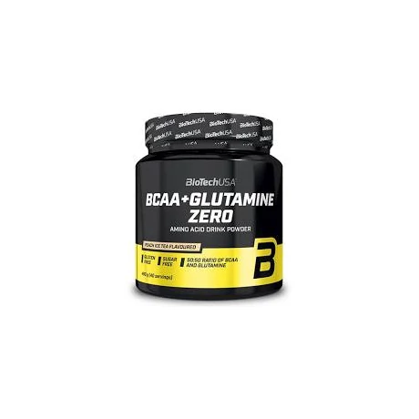 BioTechUSA BCAA+Glutamine Zero 480g barackos ice tea