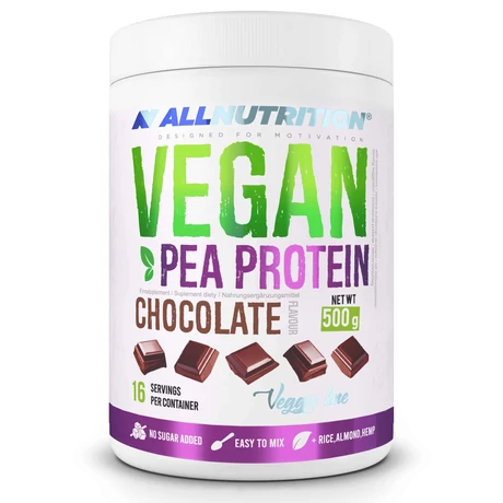 AllNutrition Vegán Borsófehérje 500 g Csokoládé