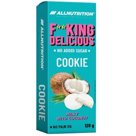 AllNutrition Fitking Delicious Cookies 128g kókusz