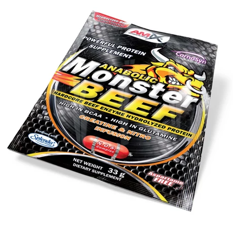 AMIX Nutrition Anabolic Monster BEEF 90% Protein 33g csokoládé