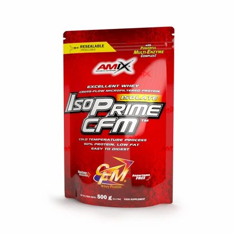 AMIX IsoPrime CFM Isolate dupla fehér csoki 500g