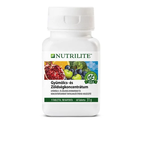 (Sz) Amway Gyümölcs- és zöldségkoncentrátum NUTRILITE 60 tabletta