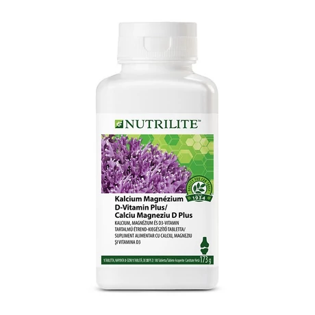 Amway Kalcium- Magnézium D- vitamin Plus NUTRILITE 180 tabletta