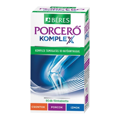 Béres Porcerő Komplex Étrendkiegészítő Filmtabletta 90x