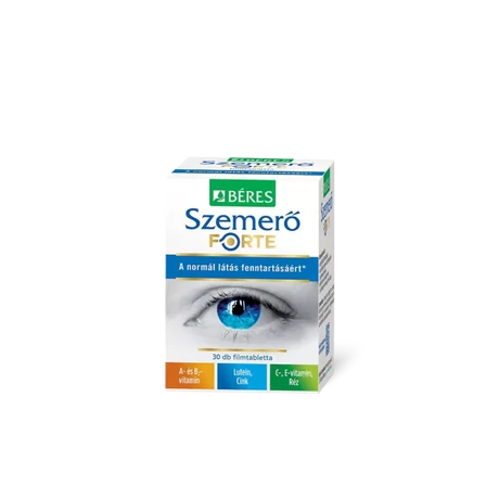 Béres Szemerő Lutein Forte Étrendkiegészítő Filmtabletta 30x