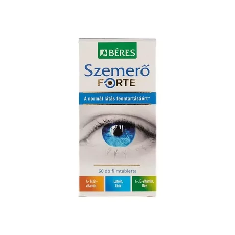 Béres Szemerő Lutein Forte Étrendkiegészítő Filmtabletta 60x