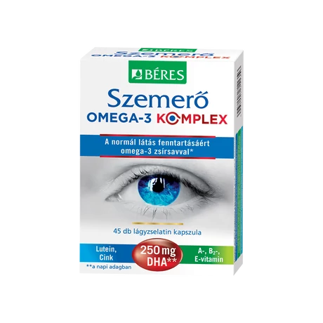 Béres Szemerő Omega-3 Komplex Lágyzselatin Kapszula Étrendkiegészítő 45x