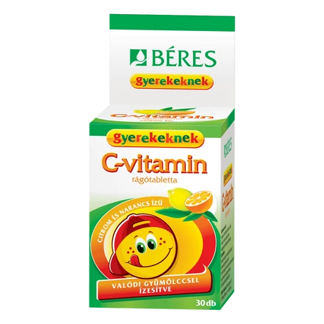 Béres C Vitamin Rágótabletta Gyerek 30x