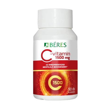 Béres C-Vitamin 1500 Étrendkiegészítő Filmtabletta 90x